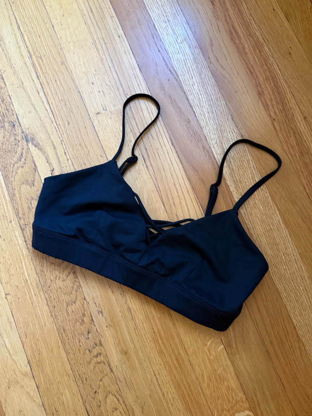 ALO Yoga Lace-Up Sports Bra